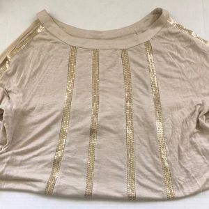 Chico’s sequin embellished top